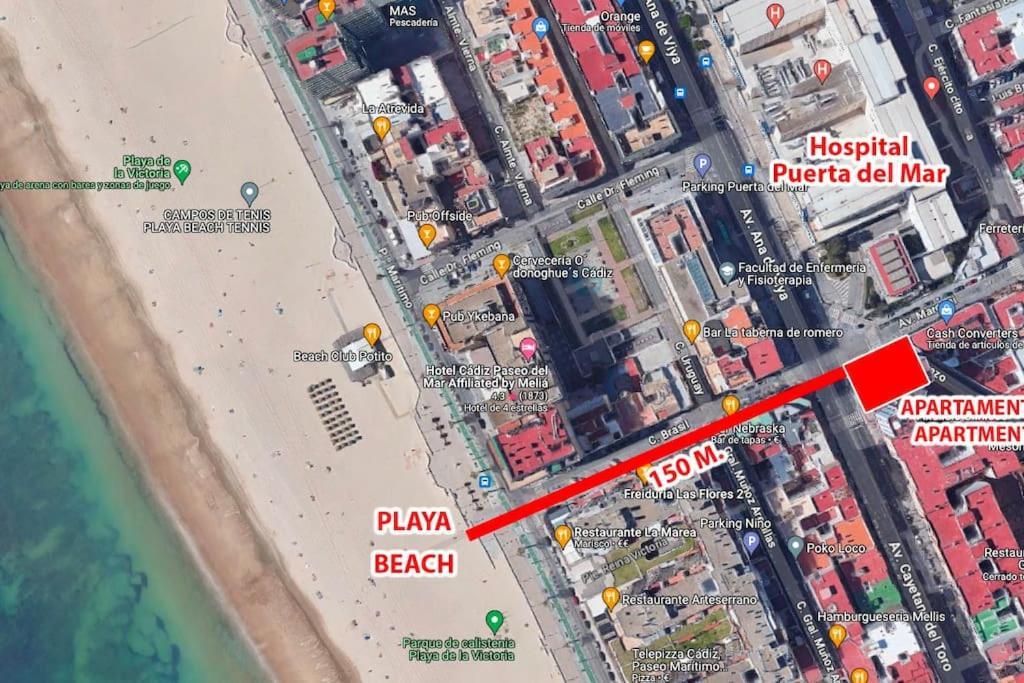 Apartamento Puerta Del Mar Kadyks Zewnętrze zdjęcie